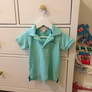 The Beaufort Bonnet Company + The Seaside Style Collaboration Seafoam Polo 2T